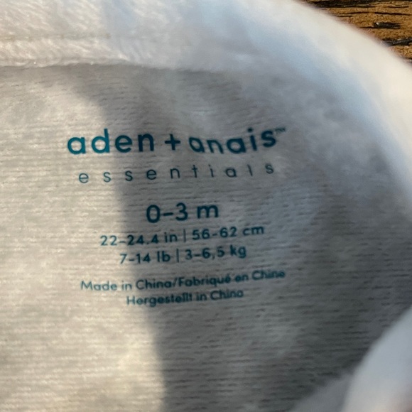 EUC aden + anais Velboa (minky plush) Essentials Easy Swaddle Wrap - Picture 3 of 9